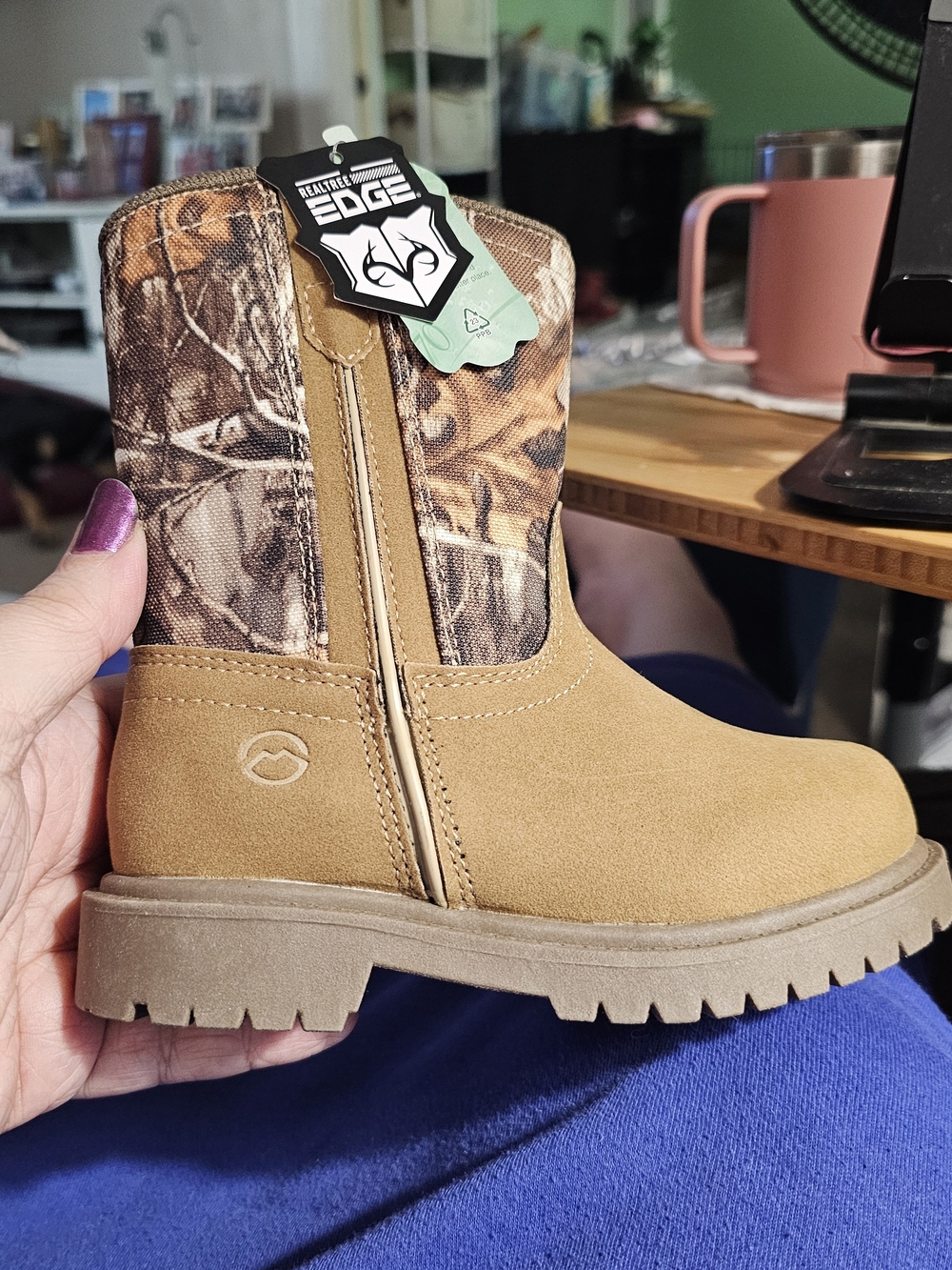 Magellan Outdoors Kids' Boone Realtree Edge Boots